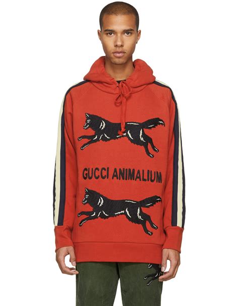 gucci animalium hoodie|gucci hoodie celebrity.